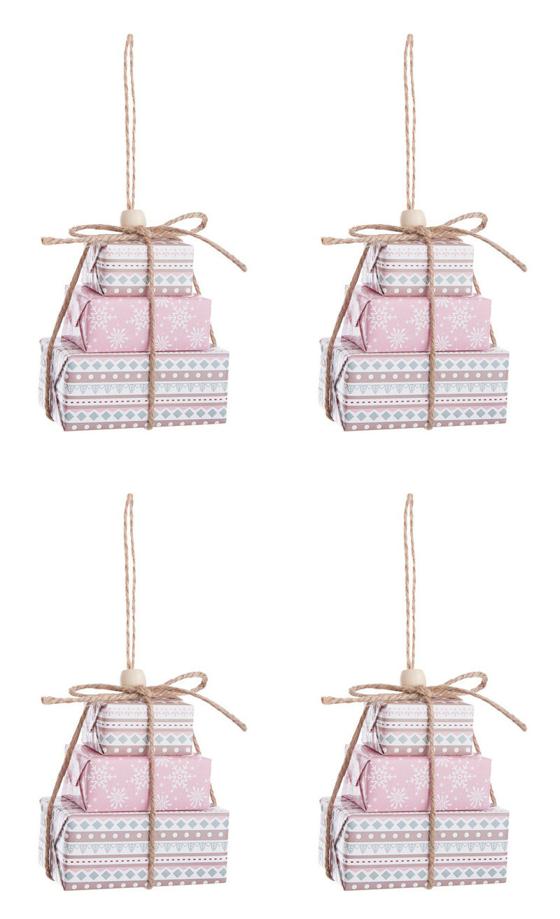 Pendaglio Albero di Natale Pacco Regalo Lewis Addobbi Decorazioni Natalizie