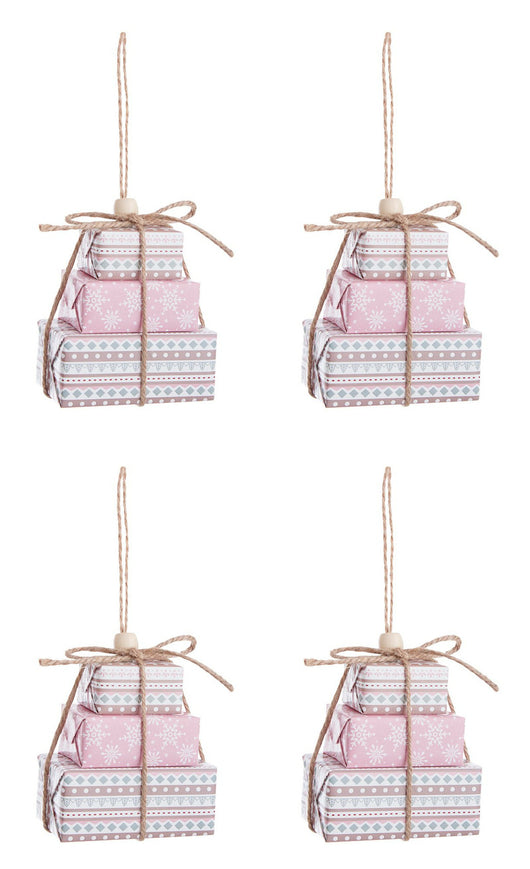 Pendaglio Albero di Natale Pacco Regalo Lewis Addobbi Decorazioni Natalizie