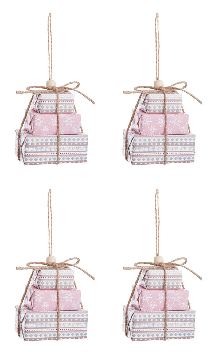 Pendaglio Albero di Natale Pacco Regalo Lewis Addobbi Decorazioni Natalizie