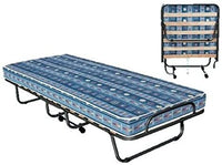 LETTO PIEGHEVOLE CON MATERASSO MOD. COMO - 190x80 CM