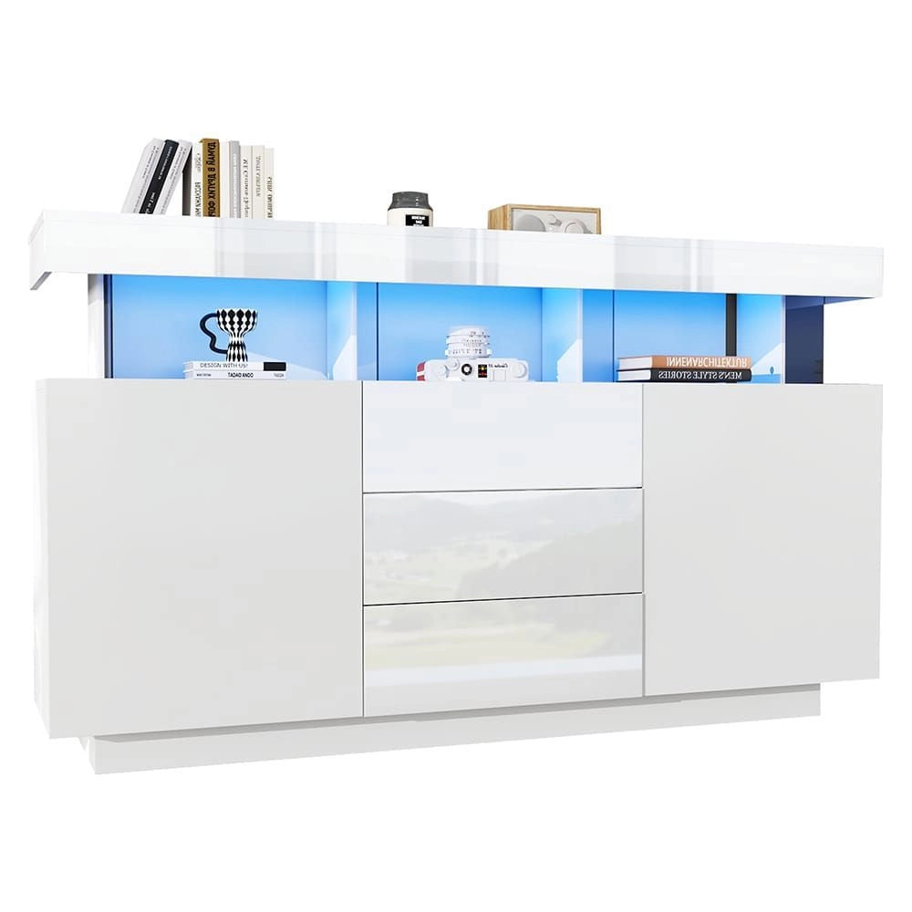 Buffet bar - Xylo - 140x35x80cm LED 16colori acrilico