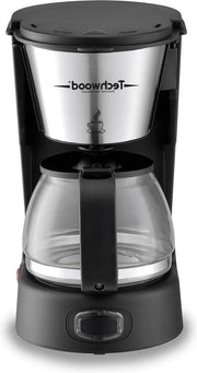 Caffettiera automatica 6-8 tazze con sistema di arresto gocciolamento - capacità 750 ml - livello acqua visibile - spegnimento automatico