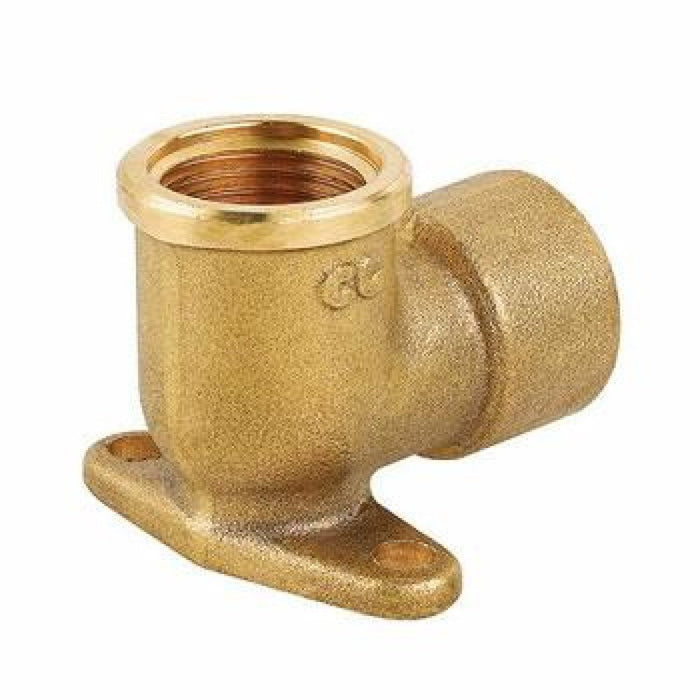 Gomito ottone 90 con flangia f/f d.1/2  b08lvjb2m4