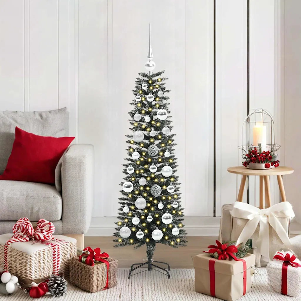 Albero di Natale artificiale con 150 LED Verde 120 cm 3395921
