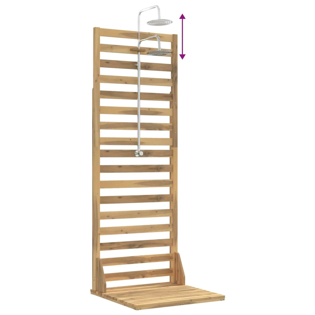 Doccia da esterno 205,5 cm Bianco 903119