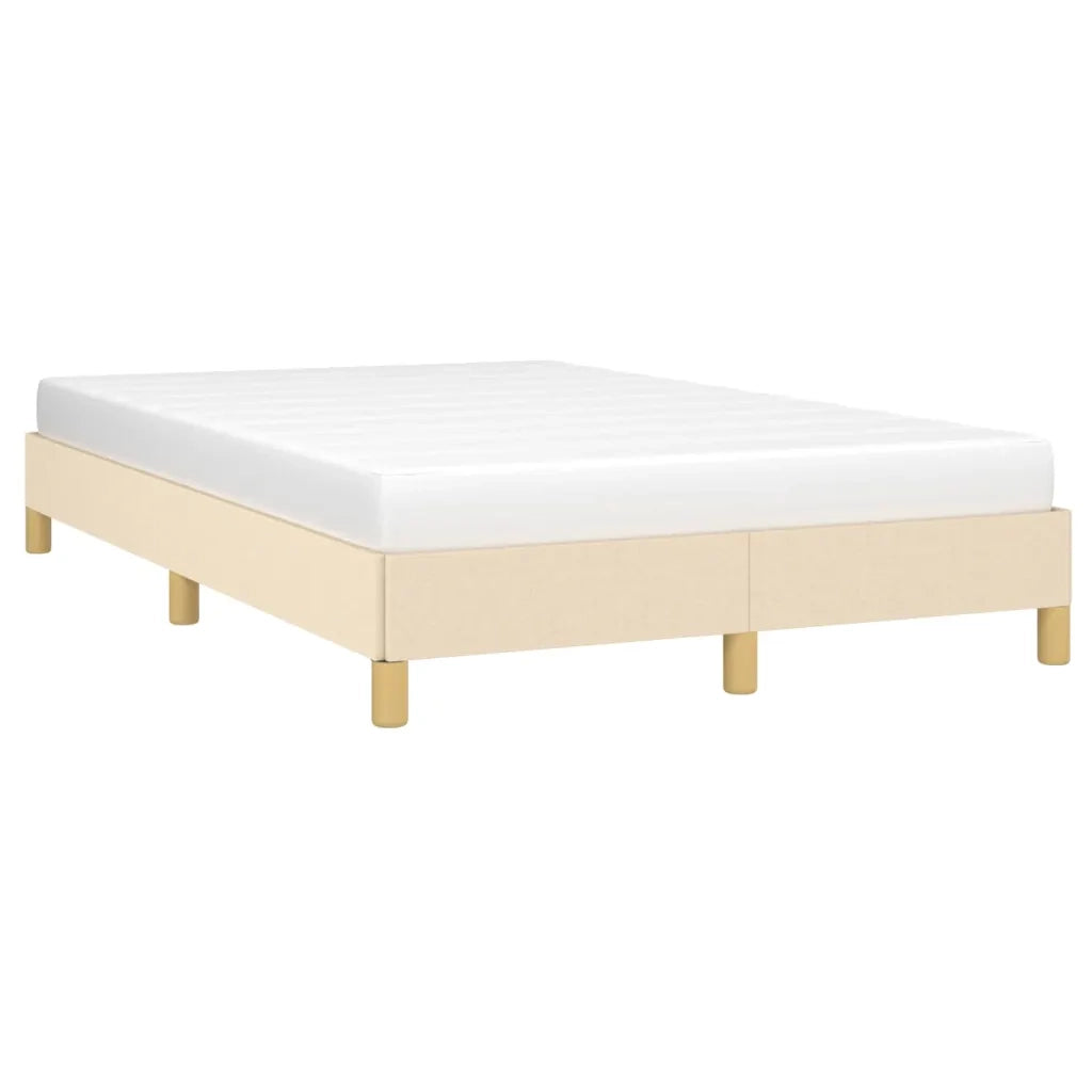 Giroletto senza Materasso Crema 120x200 cm Tessuto 346807