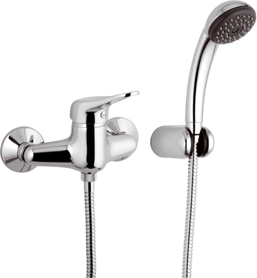 Rubinetto esterno per doccia con doccia duplex - serie kiss