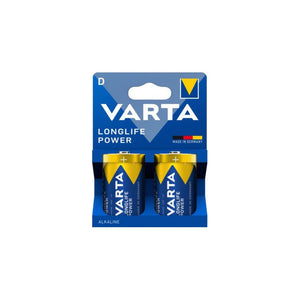 Varta Longlife Power D LR20, Batteria Alcalina, 2 Pezzi