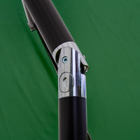 Ombrellone da Giardino Inclinabile 2.7m con 32 LED e Pannello Solare - Verde