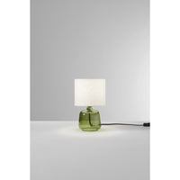 LAMPADA DA TAVOLO EMERALD E14 H25CM VETRO VERDE.