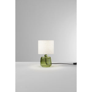 LAMPADA DA TAVOLO EMERALD E14 H25CM VETRO VERDE.