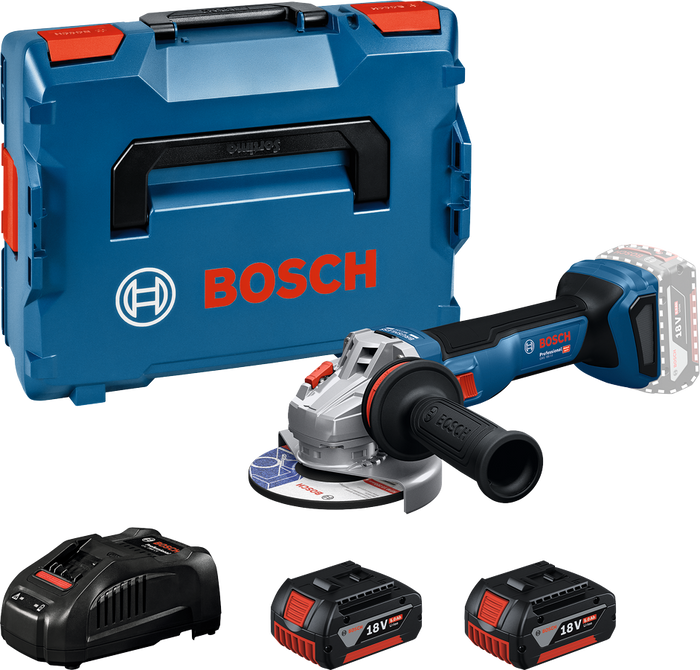 Bosch GWS 18V - 11 – Smerigliatrice Angolare 18V, 125 mm - 1100w con batterie