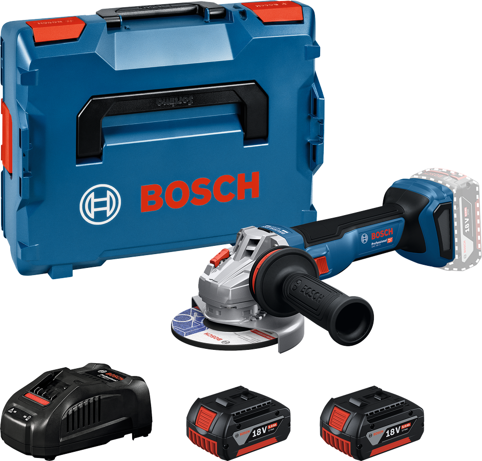 Bosch GWS 18V - 11 – Smerigliatrice Angolare 18V, 125 mm - 1100w con batterie