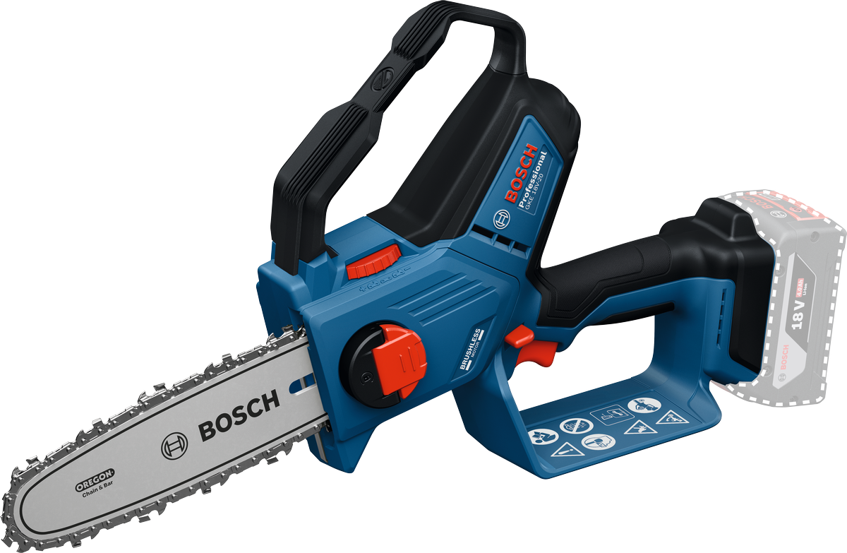 Bosch GKE 18V‑20 – Sega a Catena per potatura a Batteria 18V Professional