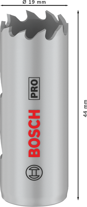 SEGA A TAZZA MULTIMATERIALE BOSCH PRO diametro 19 mm 2608901493
