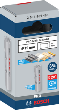 SEGA A TAZZA MULTIMATERIALE BOSCH PRO diametro 19 mm 2608901493