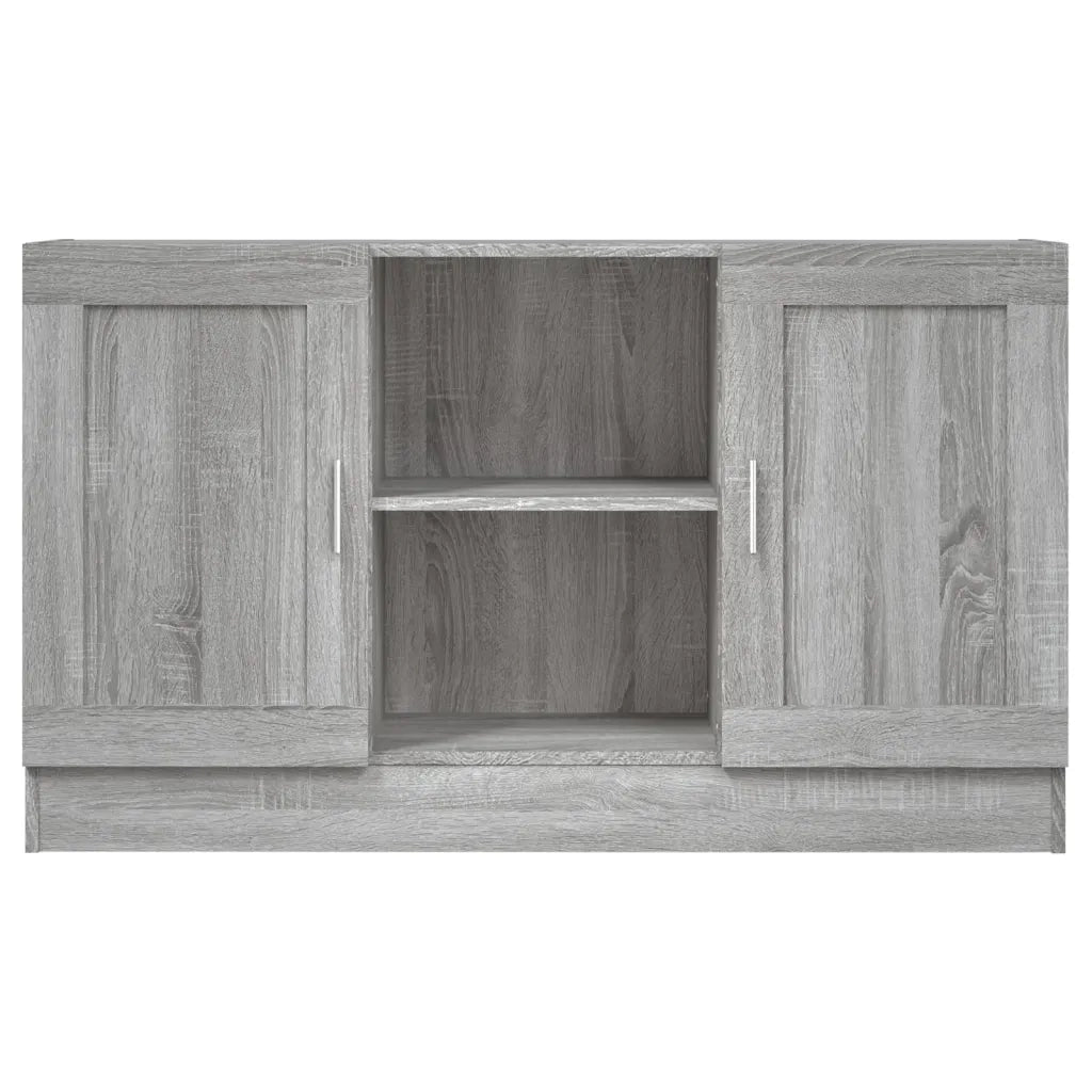 Credenza-Buffet-Armadio da cucina Grigio Sonoma 120x30,5x70 cm in Legno Multistrato