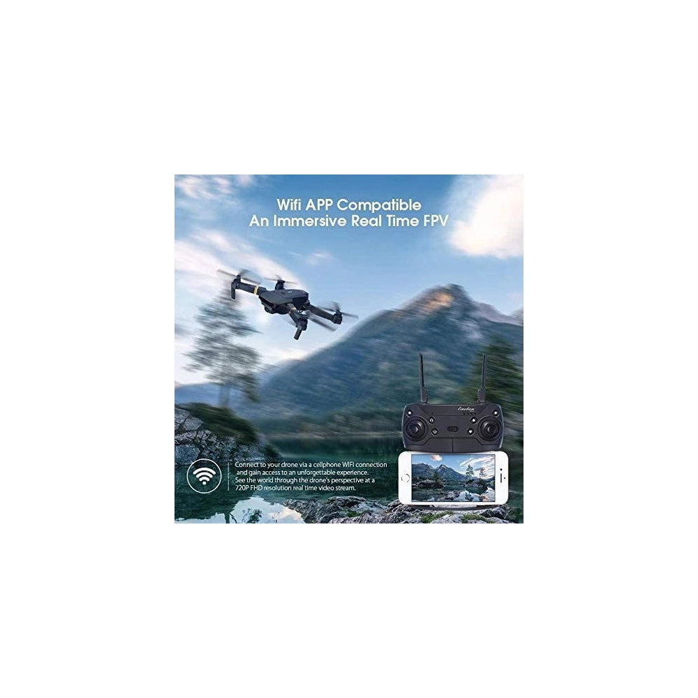 Trade Shop - Drone Sky-99 Drone Doble Position Foto Connessione Wi-fi 2,4 Ghz Telecomando App -