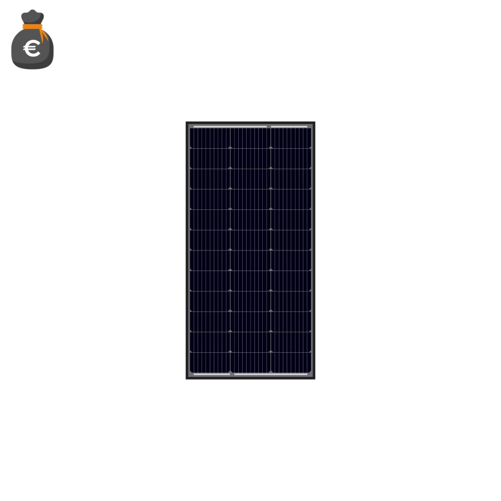 Pannello Solare Monocristallino Alcapower 110W - Elevata Efficienza 19.03% per Soluzioni Energetiche Rinnovabili