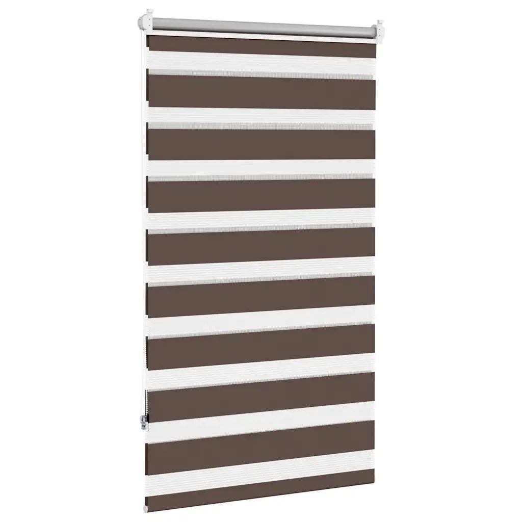 Tenda a rullo oscurante zebra 90x150 caffÃ©