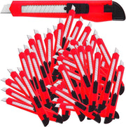 Taglierini Cutter Taglierino Lama 9mm Forma Ergonomica Coltelli Multiuso Bricolage Set di 200 Taglierini Cutter Taglierino Lama 9mm Forma Ergonomica Coltelli Multiuso Bricolage