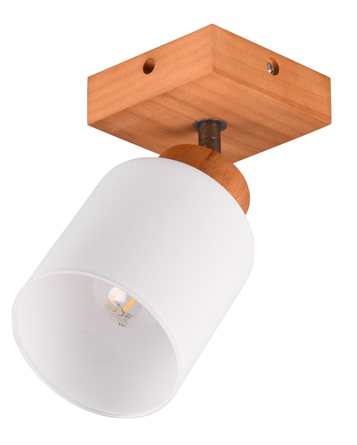 Applique da Interno Attacco E14 in Legno naturale Naturale