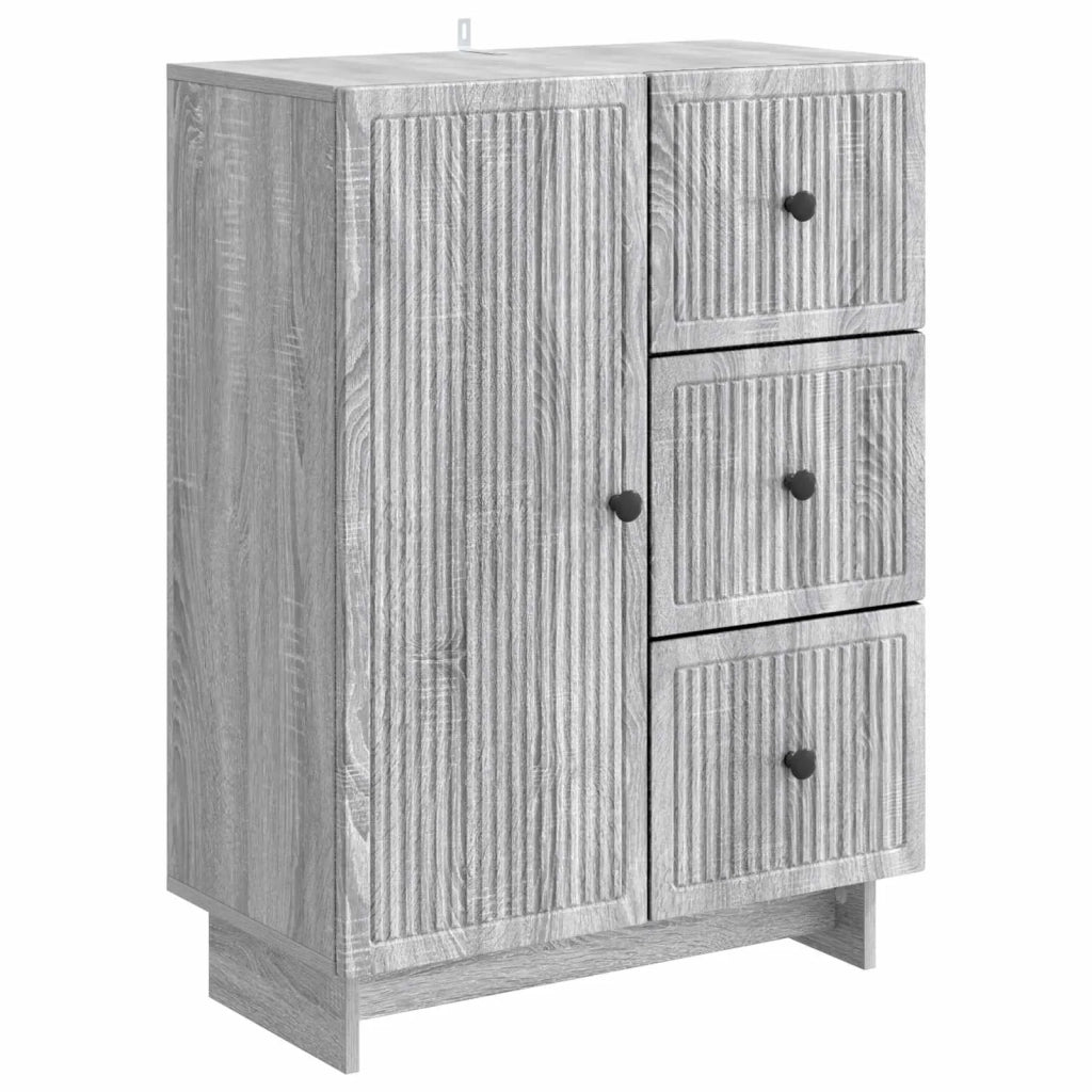 Credenza Grigio Sonoma 66 x 34,5 x 90 cm Legno ingegnerizzato 893941