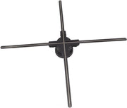 Ventilatore 3D con proiezione holografica da 70 cm con risoluzione HD, connessione Wi-Fi, supporto per vari formati di media, adatto per hotel e centri commerciali, alimentazione EU.