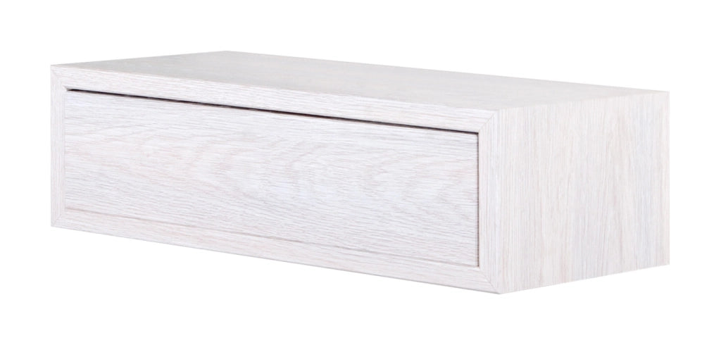 Mensola da Parete 1 Cassetto 45x13,4x20 cm in Fibra di Legno Lego Rovere Imperiale
