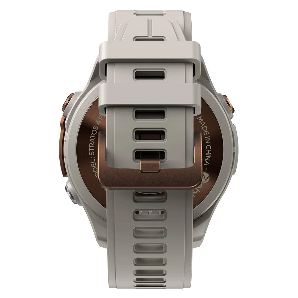 Smartwatch Orologio Intelligente con GPS; chiamate Bluetooth; schermo AMOLED da 1;43"; torcia; impermeabile 5 ATM - Bronze
