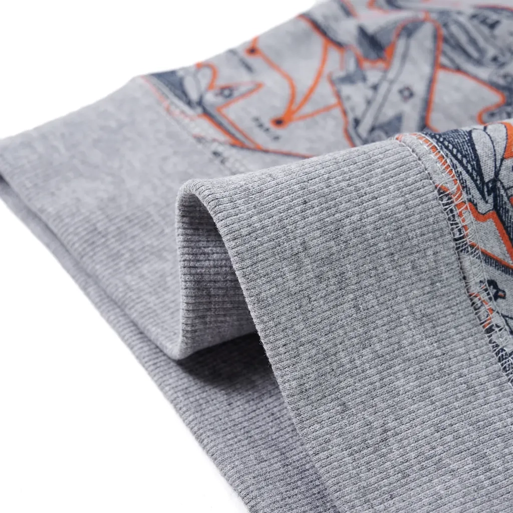Felpa per Bambini Grigio MÃ©lange 116