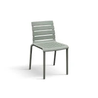 PAZZO DESIGN Sedia Brad Verde set da 6 sedie in Polipropilene