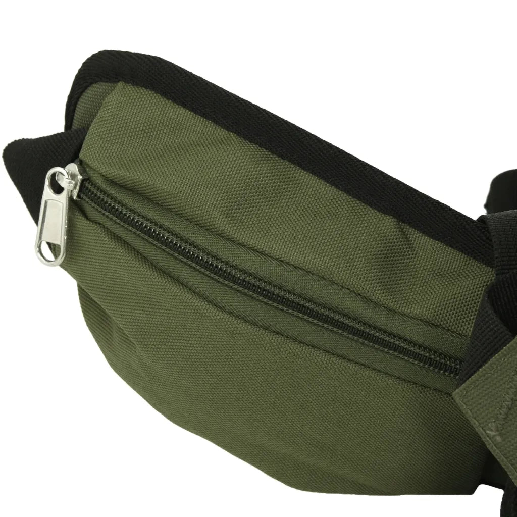 Zaino da Trekking Verde Militare 80 L in Tessuto Oxford
