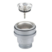 PILETTA Basket Mini per lavelli inox e sintetici con foro di scarico Ø 60