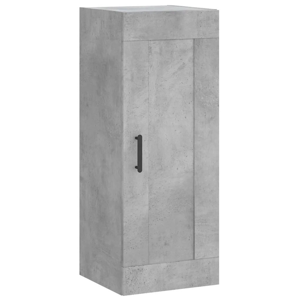 Credenza Grigio Cemento 34,5x34x180 cm in Legno Multistrato 3200461