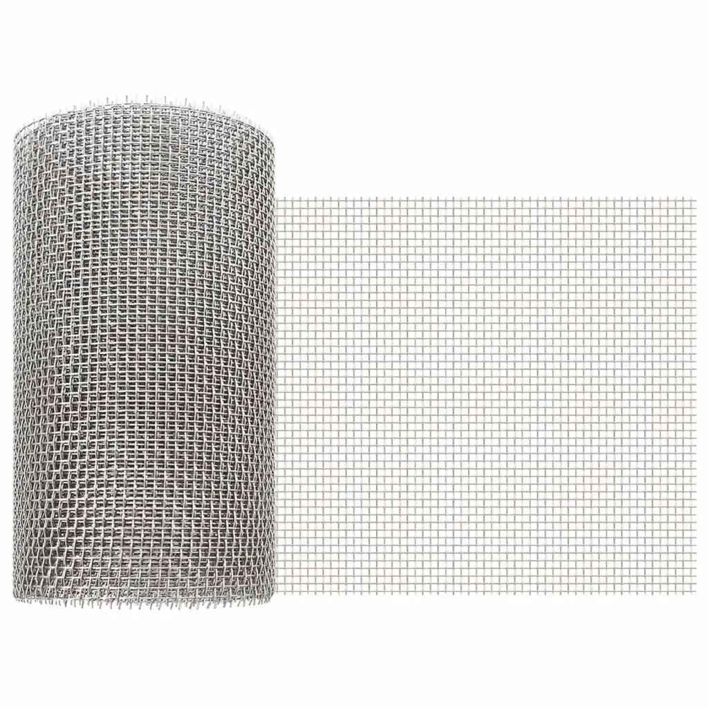 Rete per schermatura 20 x 500 cm 6 Mesh Argento 42039645