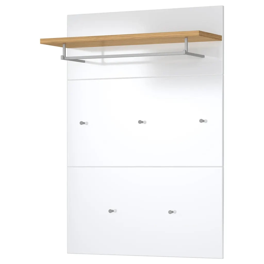 Germania Pannello Appendiabiti GW-Frisco 75x30x110cm Grandson e Bianco 438397
