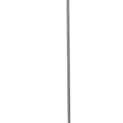 Lampadario Contemporaneo Balls Acciaio Cromo Vetro Fumè 3 Luci E27
