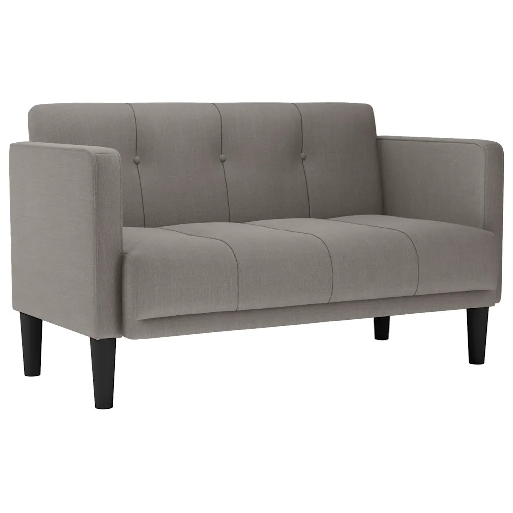Divano | Divano da soggiorno | Sofa Divanetto Tortora 111 cm in Tessuto