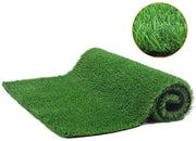 Tappeto erboso realistico 2 m x 1 m - Antiscivolo - Respira - Facile da Pulire - Adatto per Giardino e Balcone - Finto Erboso