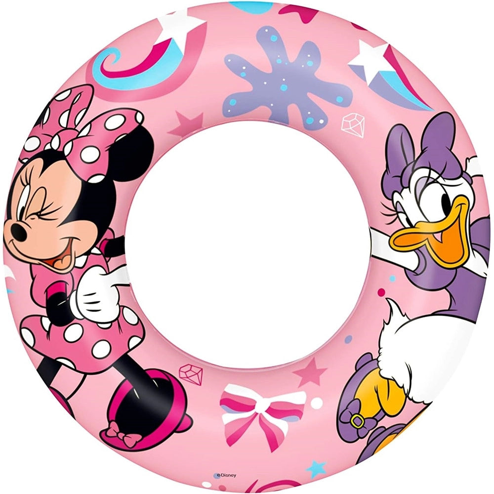 Trade Shop - Ciambella Gonfiabile Salvagente Minnie Paperina Mickey Mouse Mare Piscina Spiaggia 91040 -