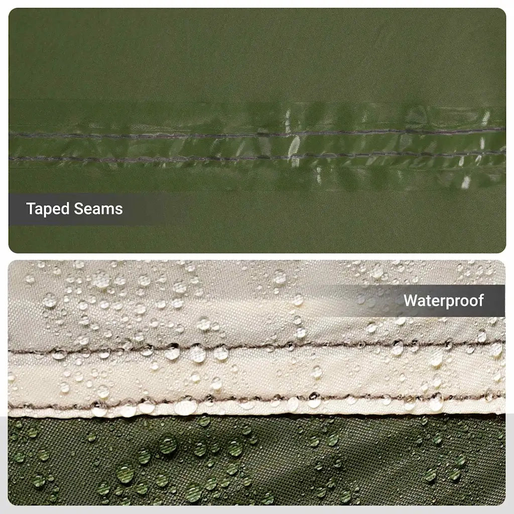 Tenda da pesca con tetto Verde oliva 514 x 465 x 187 cm 4100661