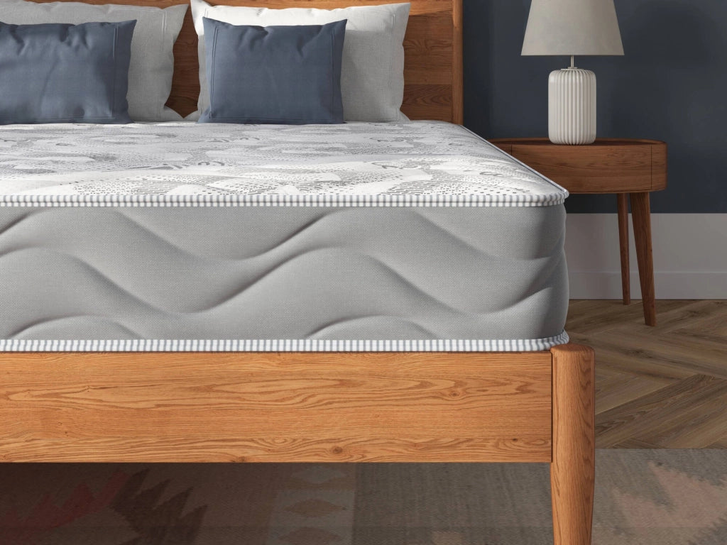 Weston, Materasso Singolo Misura Rete Compatibile 90x200 cm Made in Italy, 200x90x25h cm Bianco