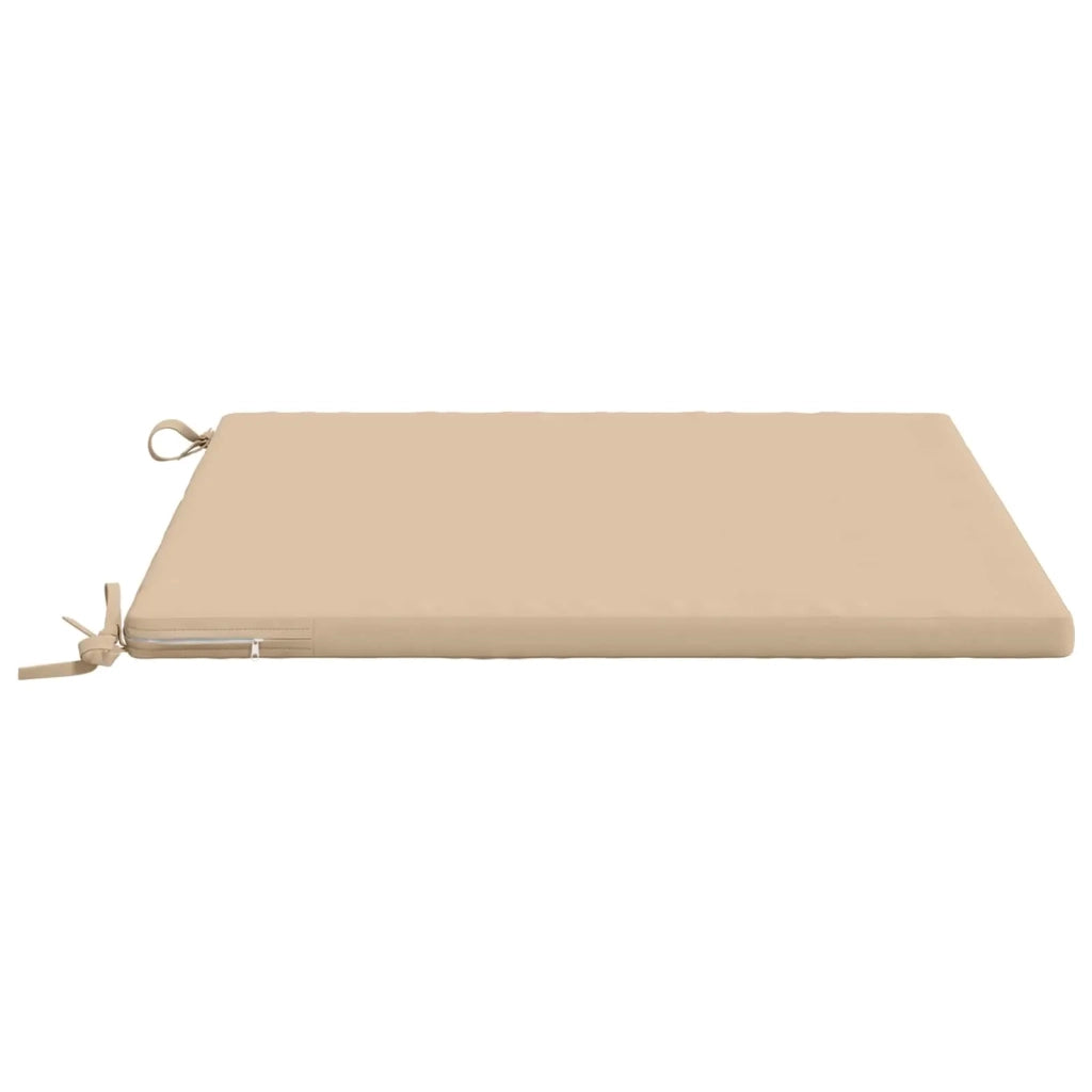 Cuscino per Sedia in Unico Pezzo SOEST 100% Poliestere Crema 944781