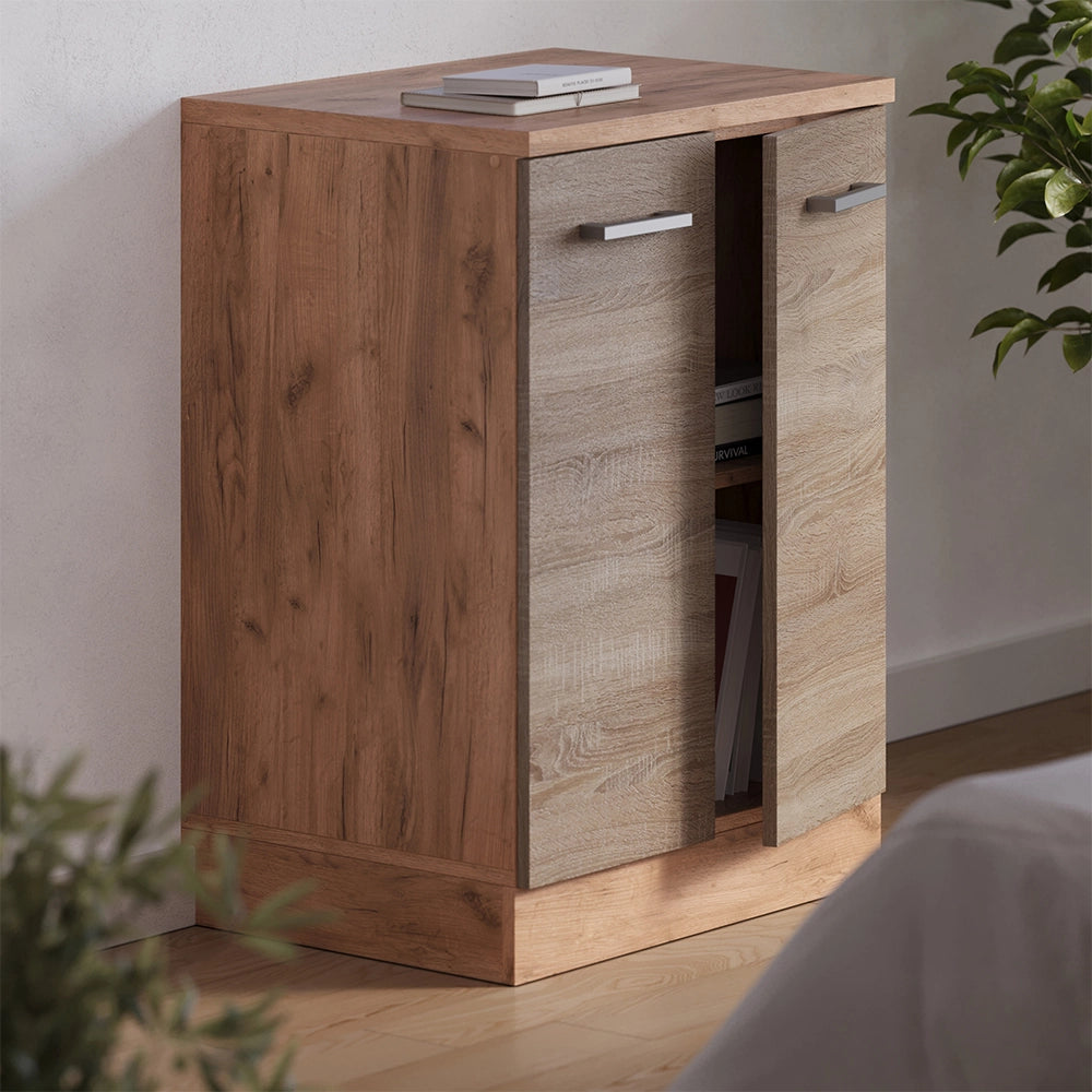 Mobile per mansarda Rion Sonoma/Rovere dorato 60 x 83.8 cm senza inclinazione con 2 ante Vicco