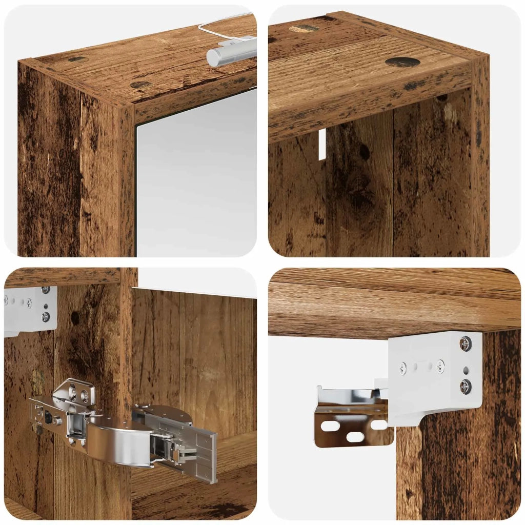 Set di Armadi da Bagno 3 pz 126 x 16 x 62.5 cm 3403838