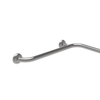 Maniglia angolare con verticale laterale universale 60x60x60h inox lucido