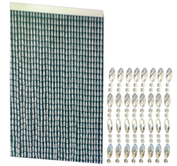 Tenda moschiera 120x230cm soleil ghiaccio 0662/02 pvc trasparente