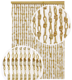 Tenda moschiera 120x240cm mais naturale