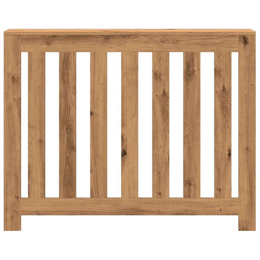 vidaXL Copertura Termosifone Rovere 104x20x82 cm in Legno Multistrato